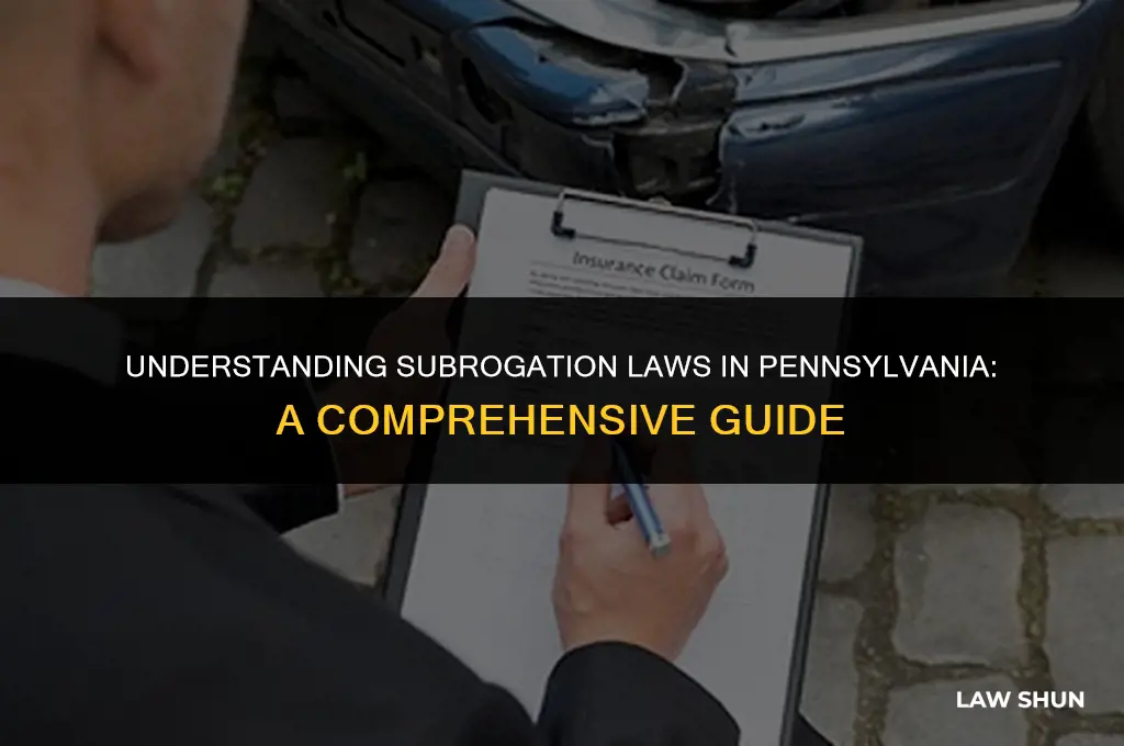 does pa have laws on subrogation