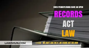 Pennsylvania's Open Records Act: Understanding Public Access to Information