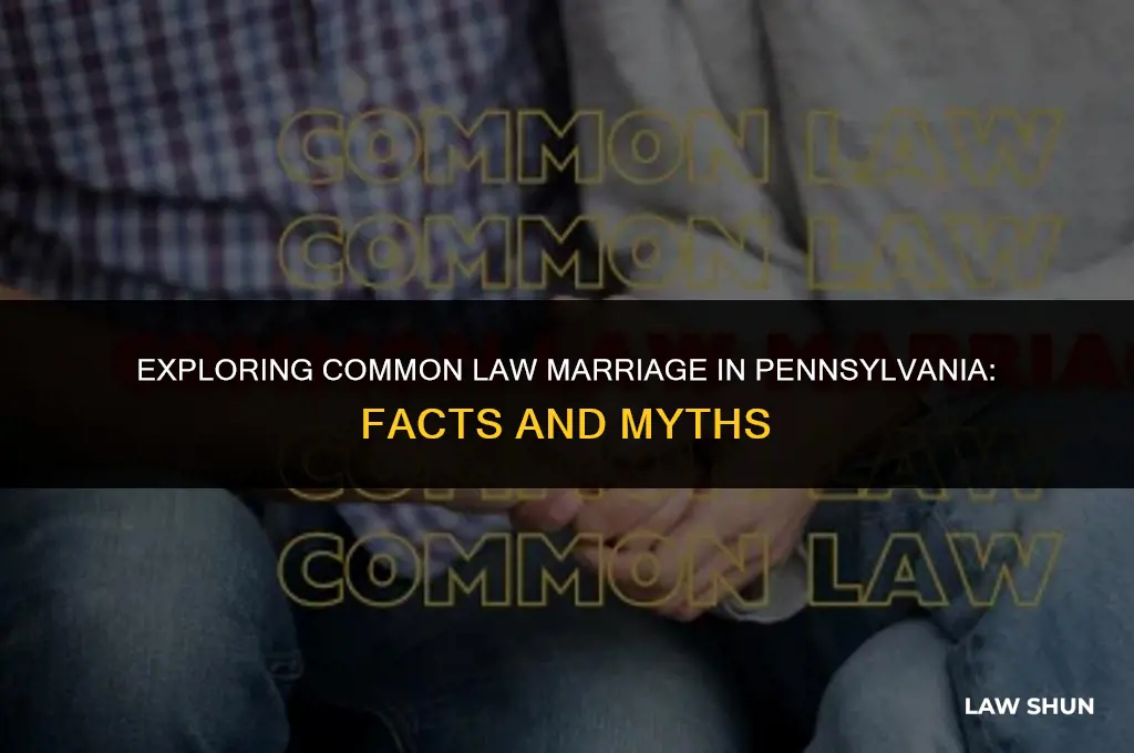 does pennsylvania have cimmon law marriage