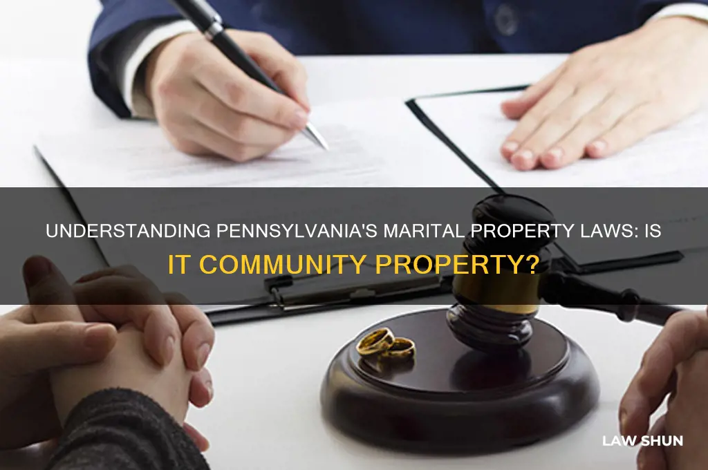 does pennsylvania have community property laws