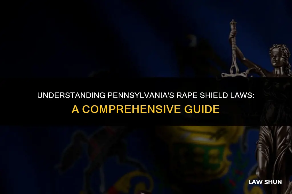 does pennsylvania have rape shield laws