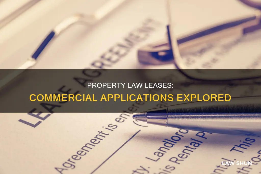 does propert law lease also applies to commercial leases