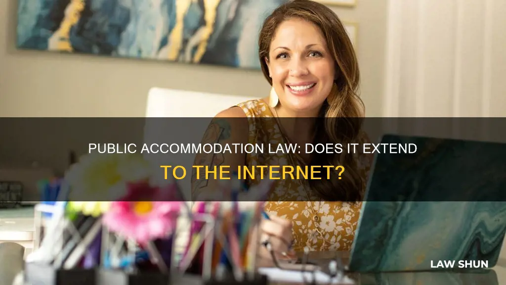 does public accommodation law apply to the internet