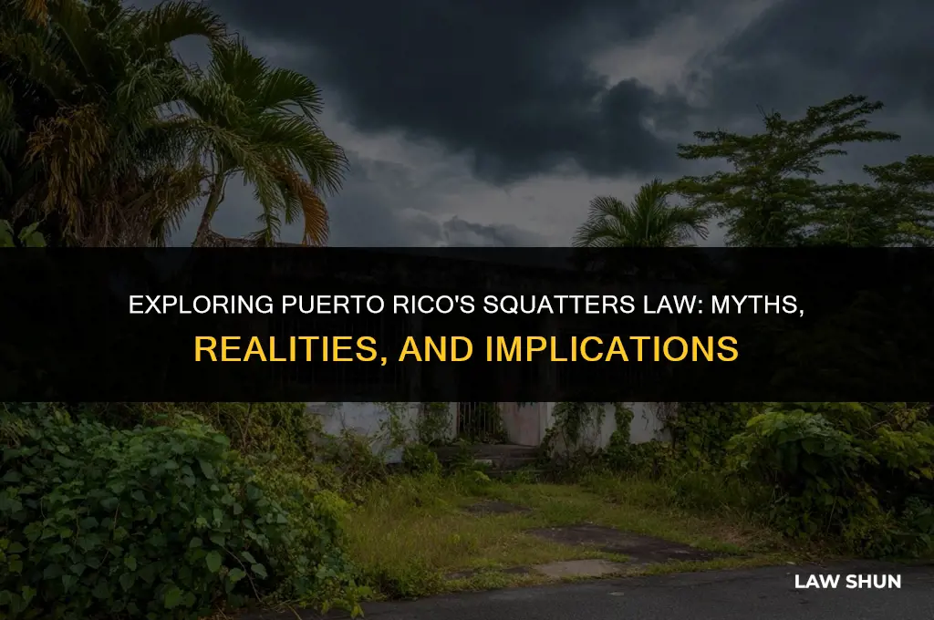 does puerto rico have squatters law