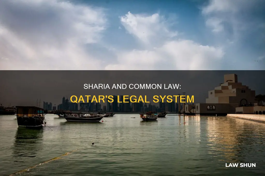 does qatar have both sharia and common law
