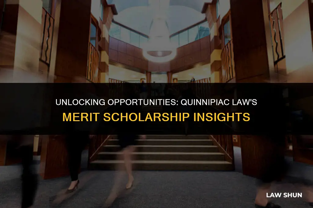 does quinnipiac law give merit scholarships