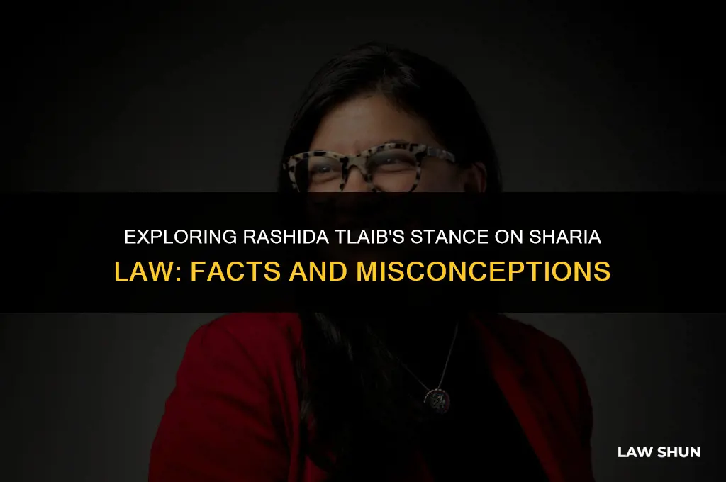 does rashida tlaib support shiara law