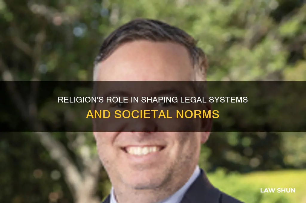 does religion have an impact on the development of law