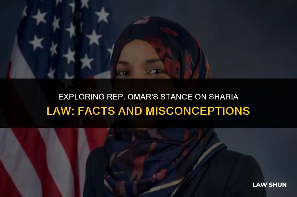 does rep ohmar support shariah law