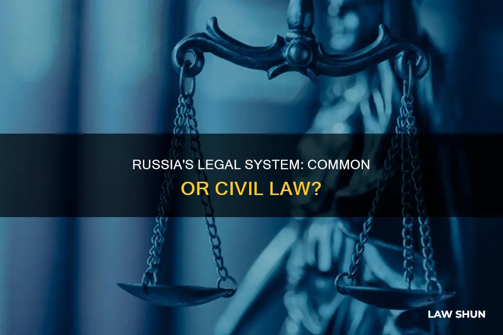 does russia have common law