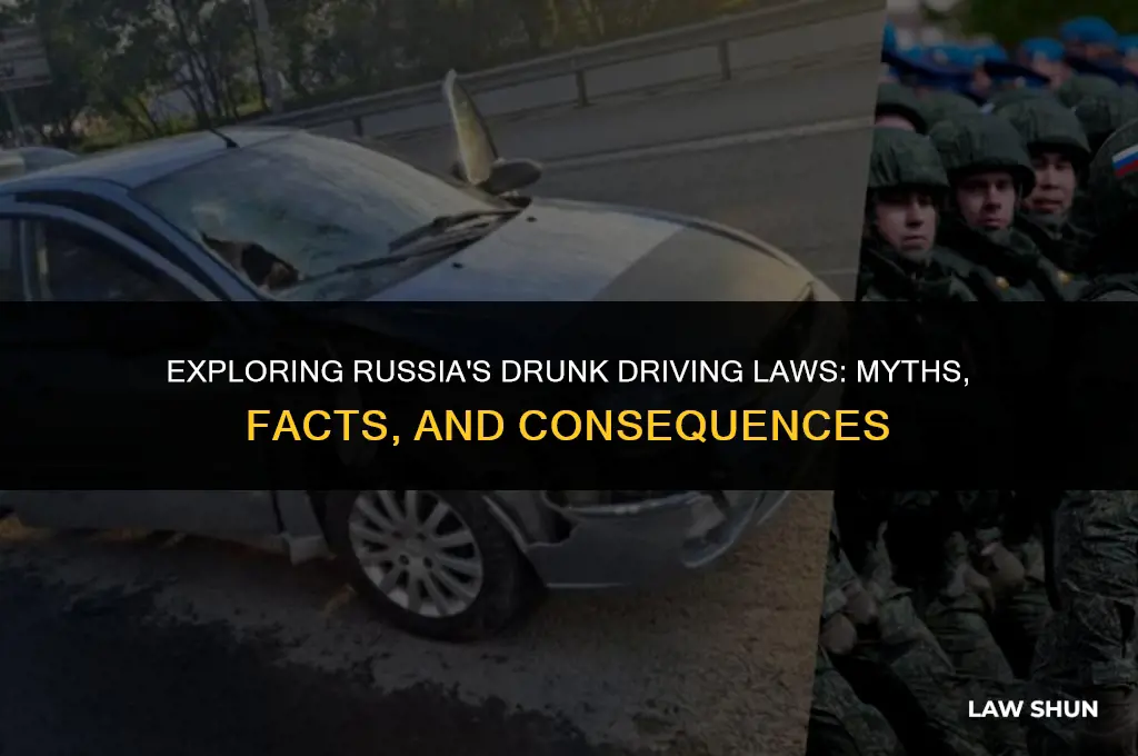 does russia have drunk driving laws