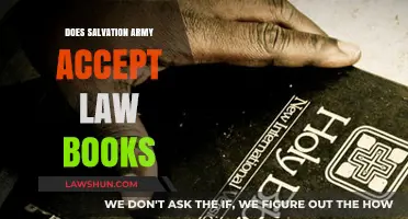Legal Knowledge Welcome: Salvation Army's Book Donation Guidelines