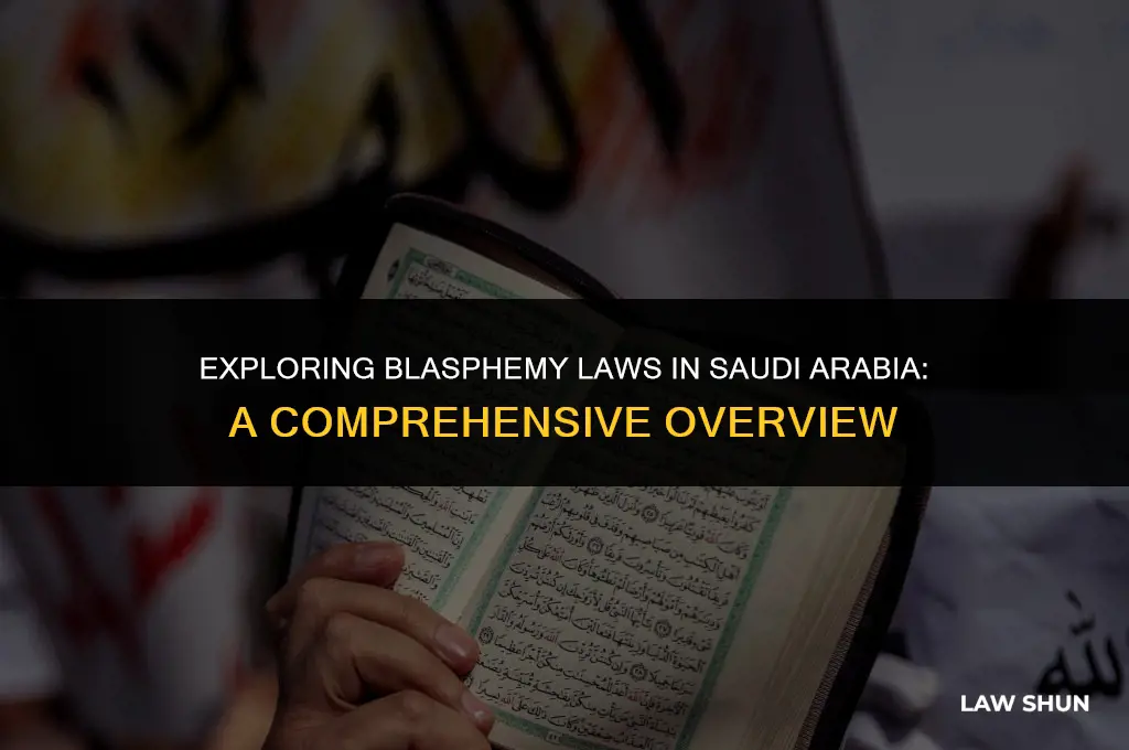 does saudi arbia have blasphemy laws