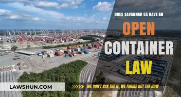 Exploring Savannah, GA: Open Container Laws and What You Need to Know