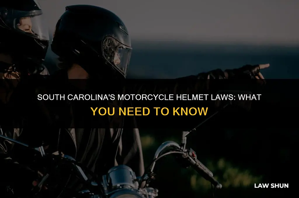 does sc have a helmet law