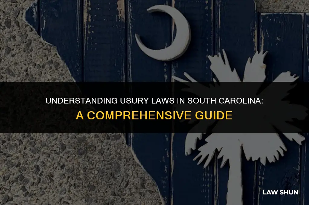 does sc have a usury law