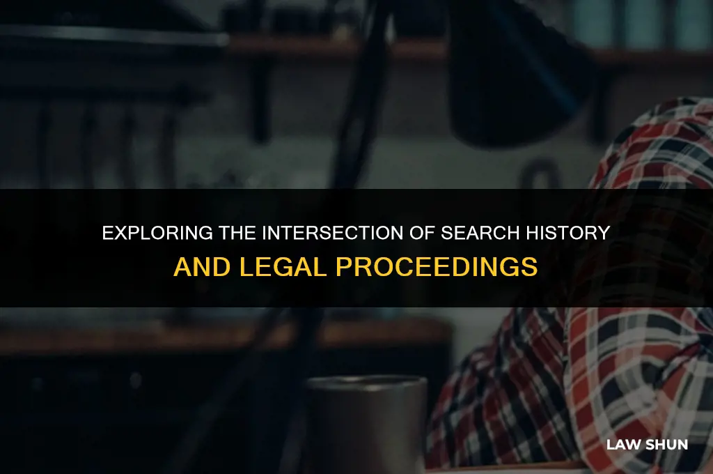 does search history help with law