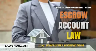 Understanding Escrow Laws: Must Security Deposits Be Held in Escrow?