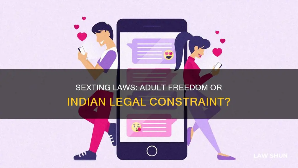 does sexting laws applies for adult in india