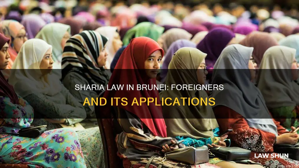 does sharia law apply to foreigners in brunei