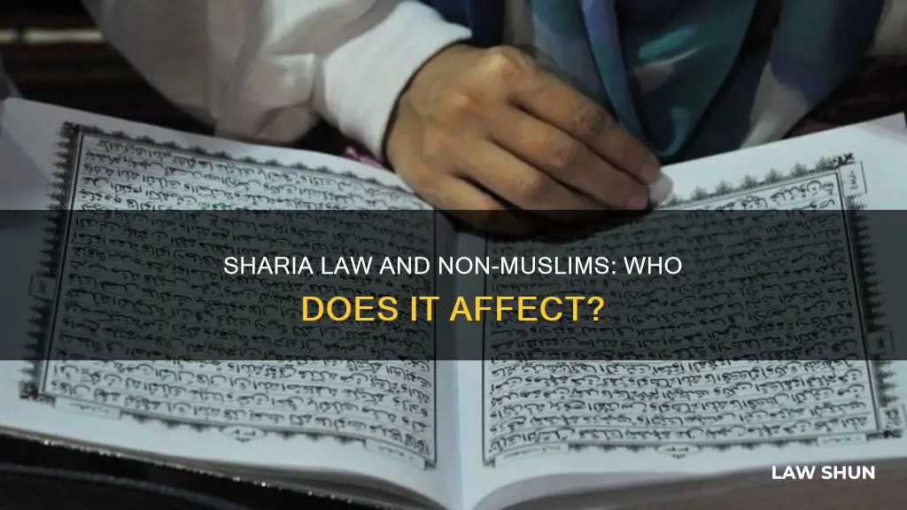 does sharia law apply to non muslim