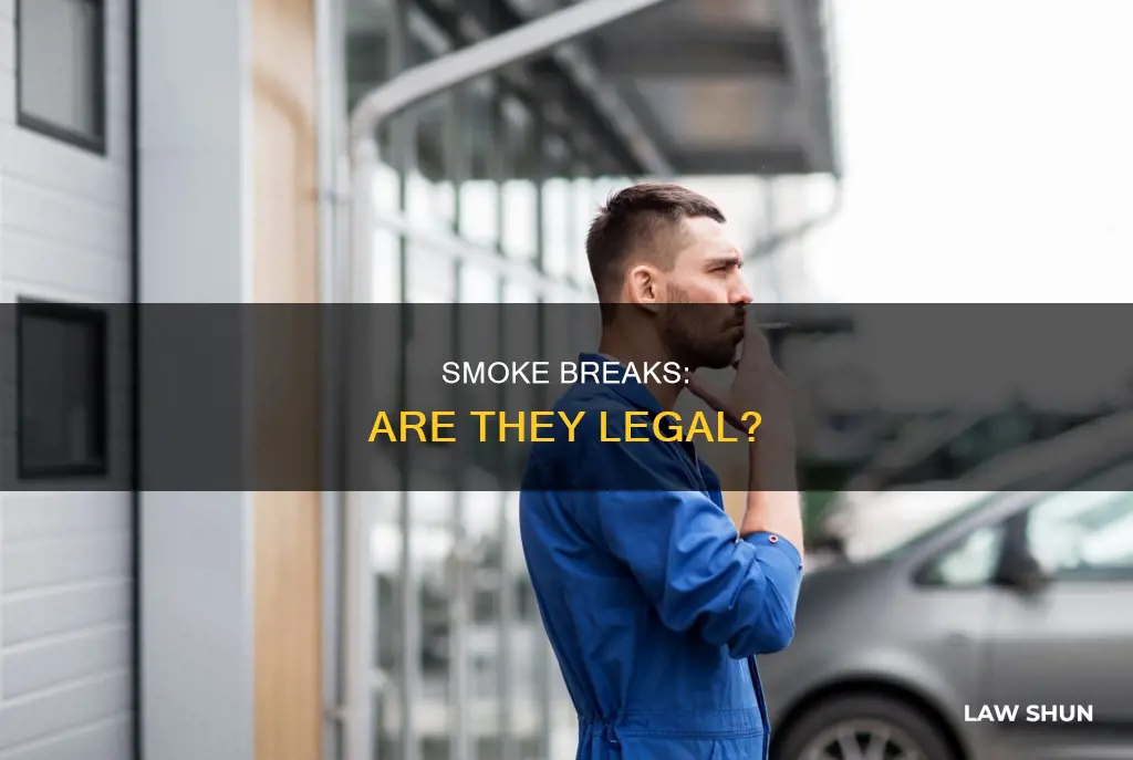 does smoke breaks allowed by law