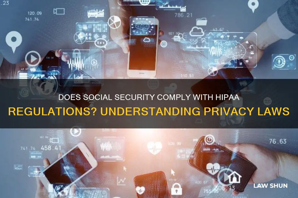 does social security have to abide by the hipa laws