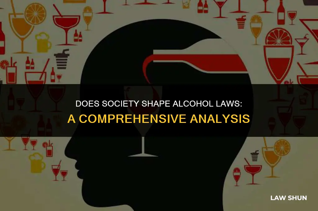does society influence in alcohol laws