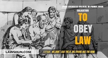 Socrates' View on Prima Facie Obligation to Obey the Law