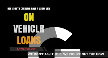 South Carolina's Vehicle Loan Laws: Understanding Usury Regulations