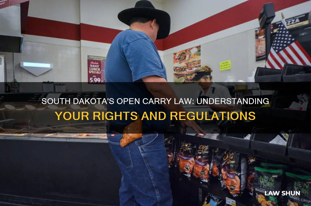 does south dakota have an open carry law