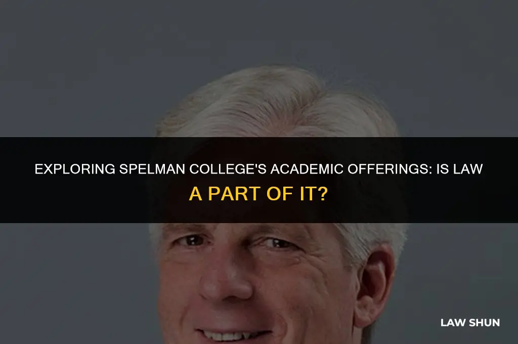 does spelman have a law program