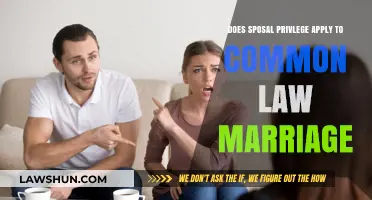 Common-Law Marriage: Does Spousal Privilege Apply?