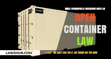 Springfield Missouri Open Container Law: What You Need to Know