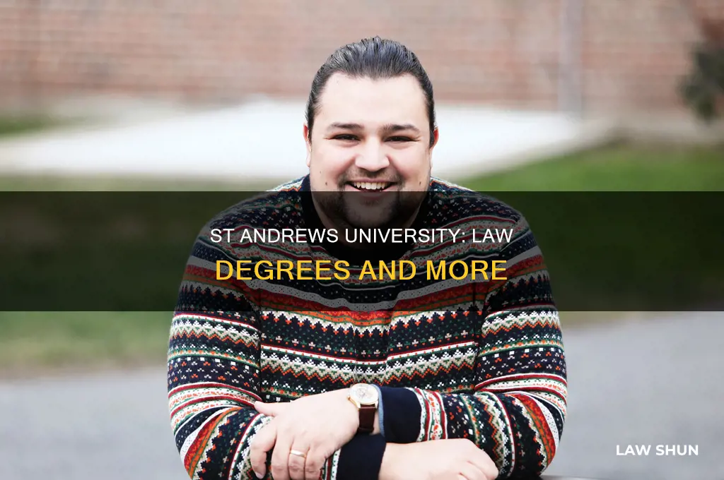 does st andrews university do law