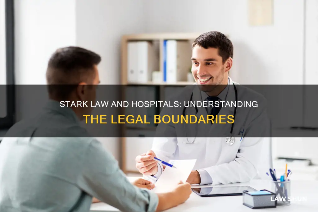 does stark law apply to hospitals