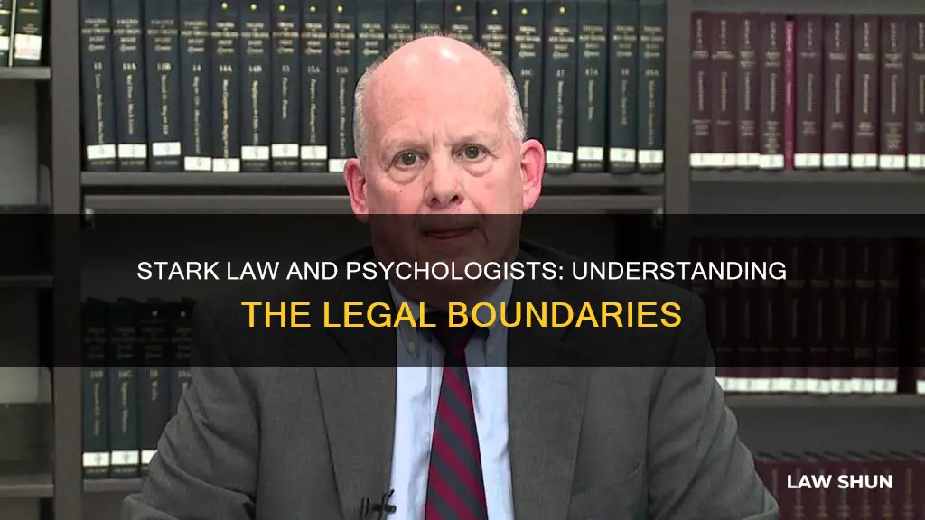 does stark law apply to psychologists