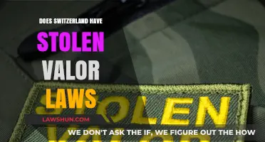 Examining Switzerland's Legal Stance on Stolen Valor: A Comparative Analysis