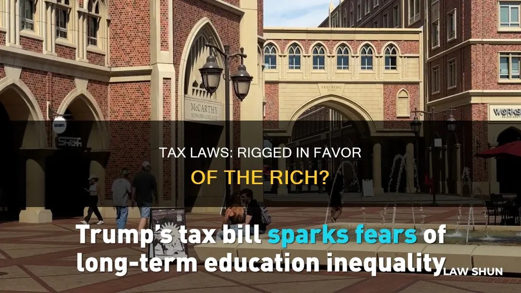 does tax law benefit the rich