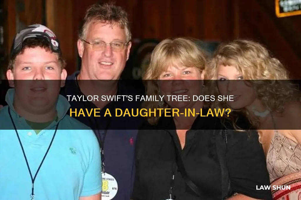 does taylor swift have a daughter in law