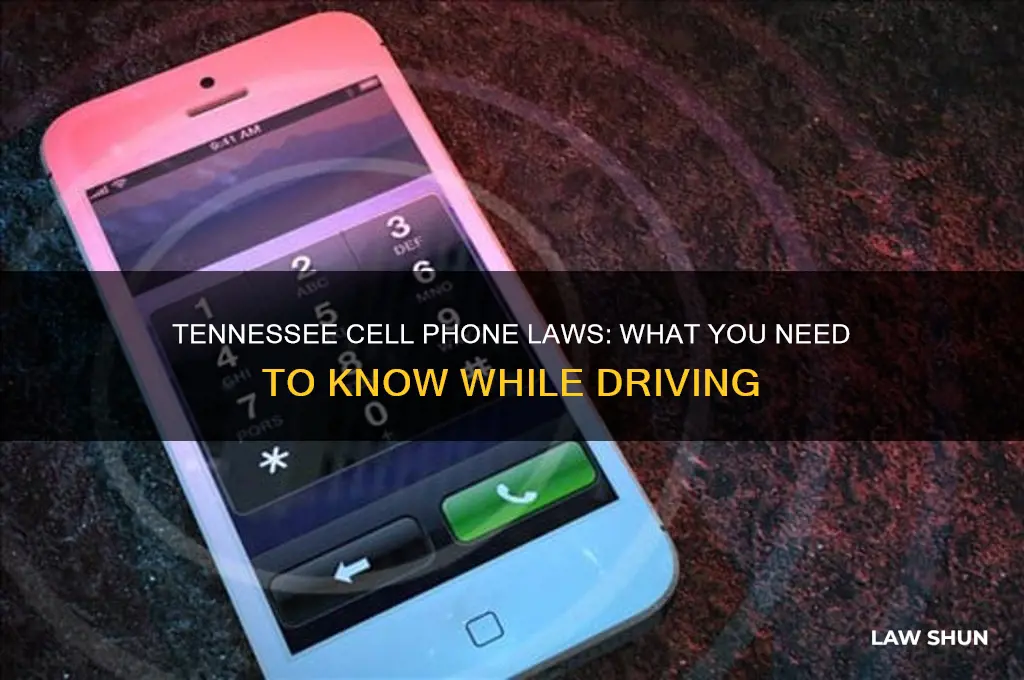 does tennessee have a law about talking on cell phones