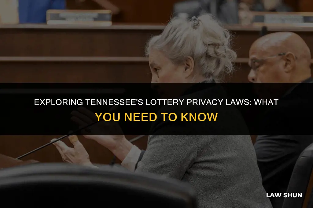 does tennessee have lottery privacy laws