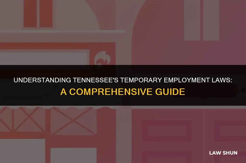 does tennessee have temp employment laws