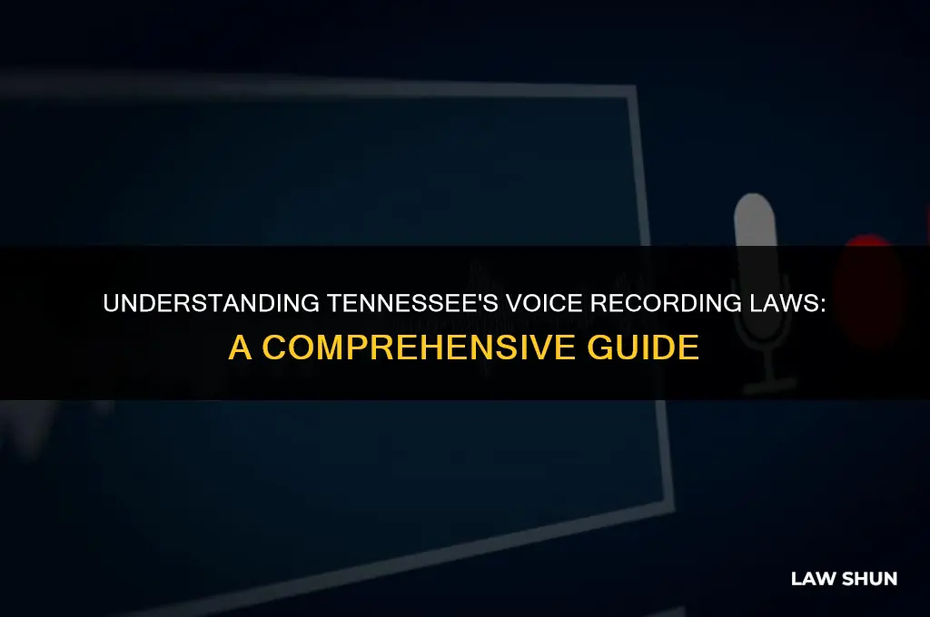 does tennessee have voice recording laws