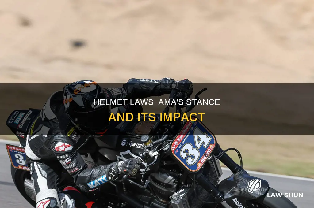 does the american medical association support universal helmet laws