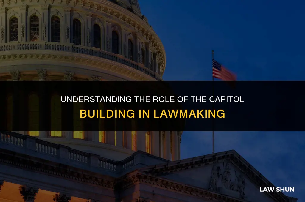 does the capitol building maje laws