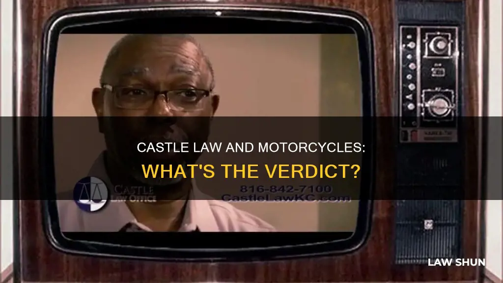 does the castle law apply to motorcycles