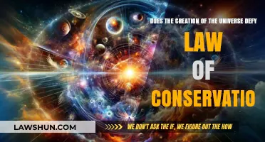 Does the Universe's Creation Challenge the Law of Conservation?