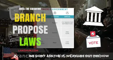 The Executive Branch's Role in Law Proposal: A Comprehensive Overview