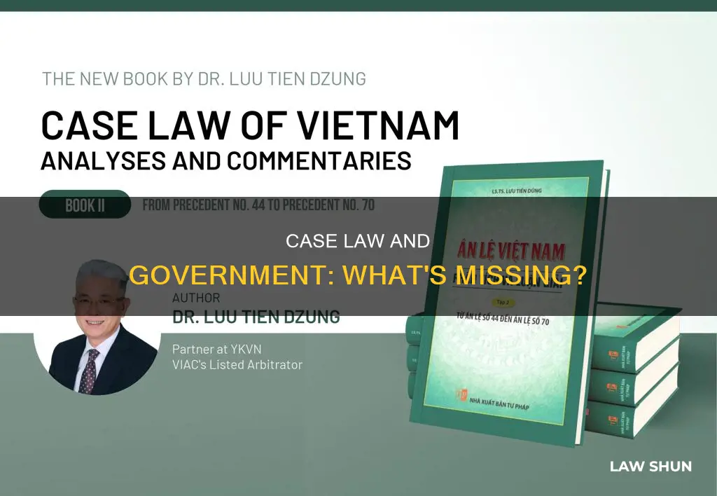 does the government publish all case law